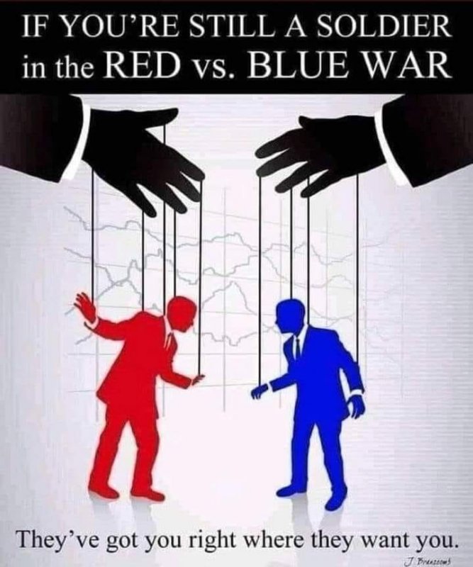 solder in the red vs blue war puppet master of corporate democrats republicans.jpg