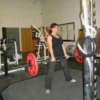 deadlift, my max was 205