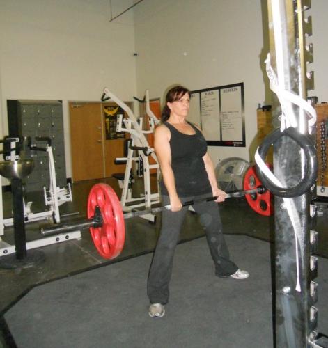deadlift, my max was 205
